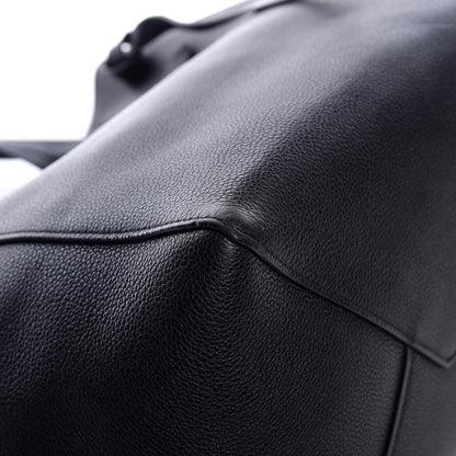 Celine Soft Grained Calfskin Small Belt Cabas Phantom Black 10 of 13