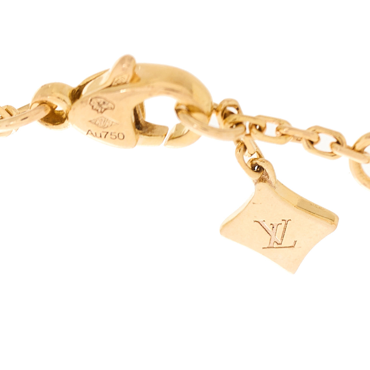 18K Rose Gold Empreinte Chain Bracelet