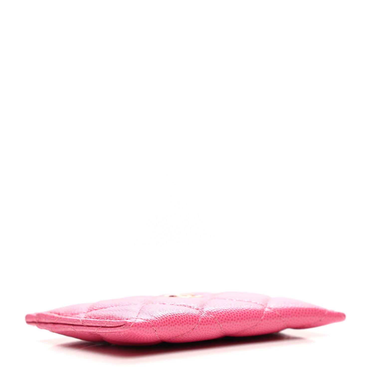 Chanel Caviar Quilted Card Holder Pink 4 of 10