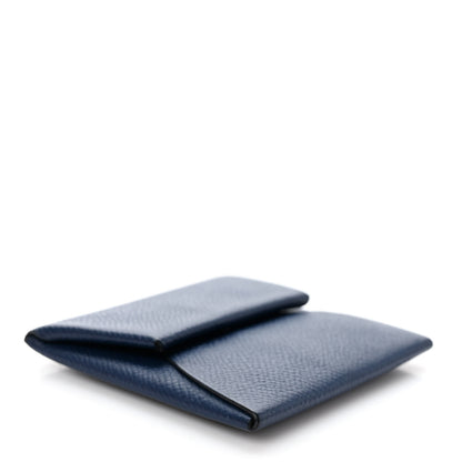 Hermes Epsom Bastia Coin Purse Bleu Indigo 4 of 7