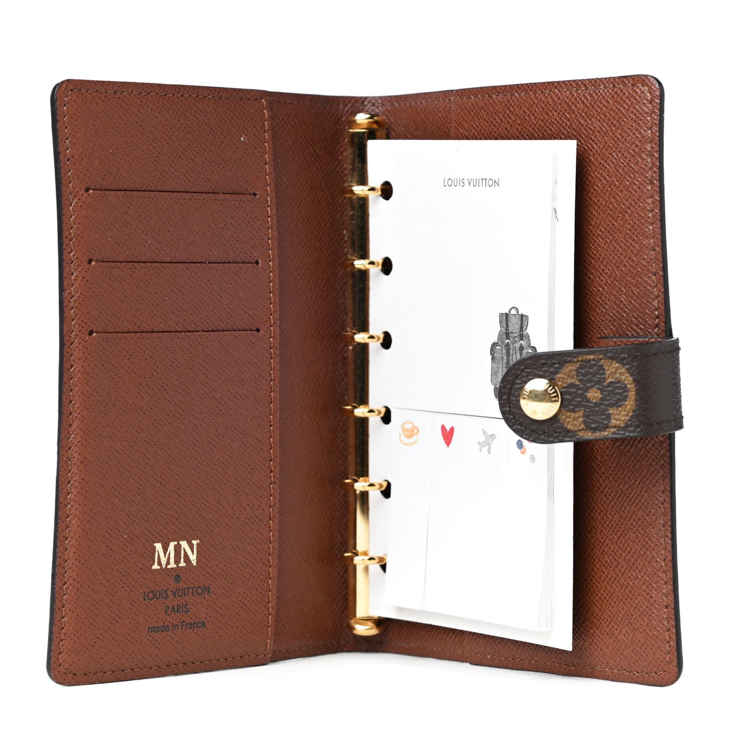Monogram Small Ring Agenda Cover