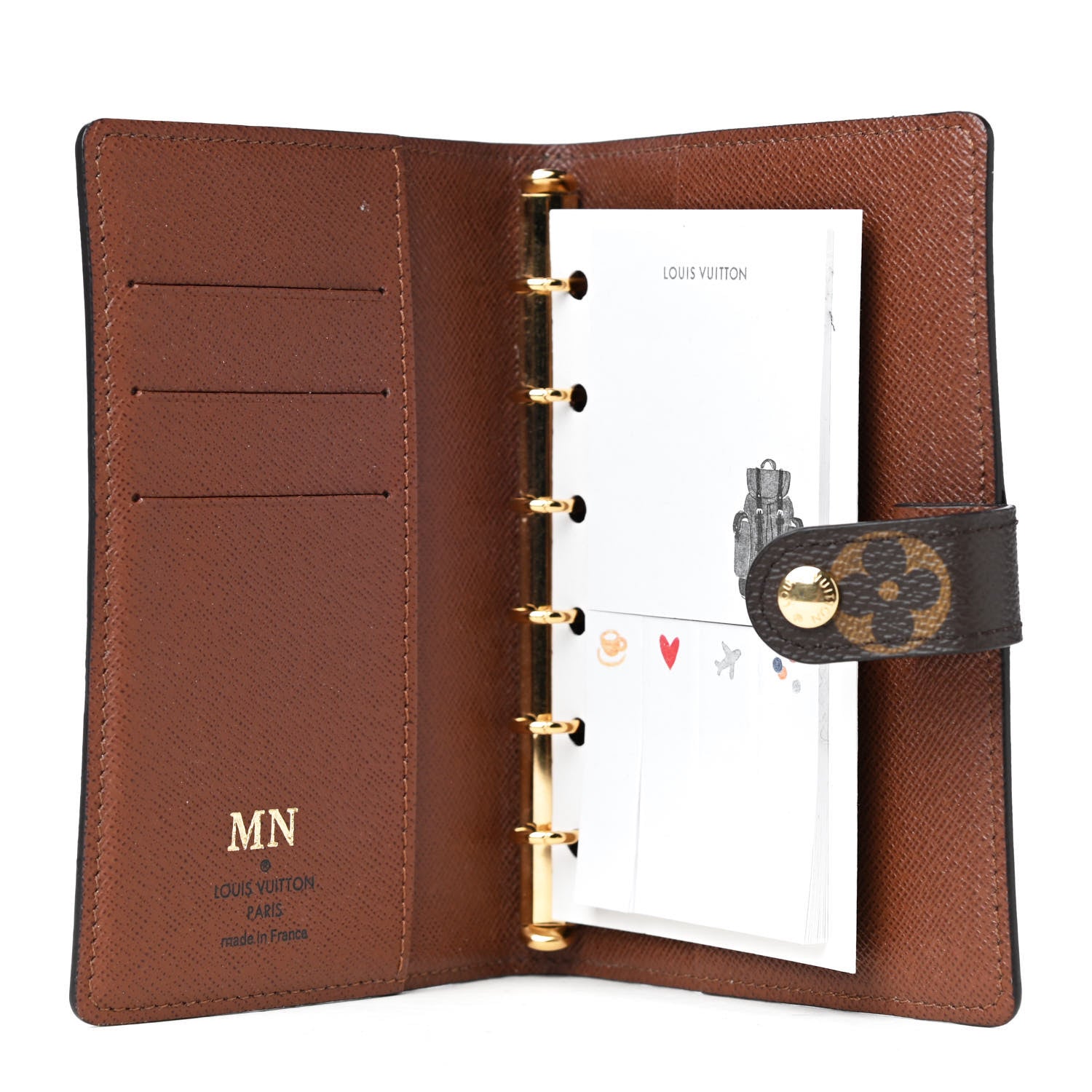 Louis Vuitton Monogram Small Ring Agenda Cover 4 of 4