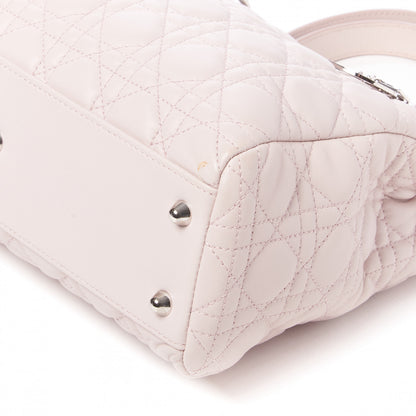Christian Dior Lambskin Cannage Small Dior Soft Shopping Tote Light Pink 4 of 8