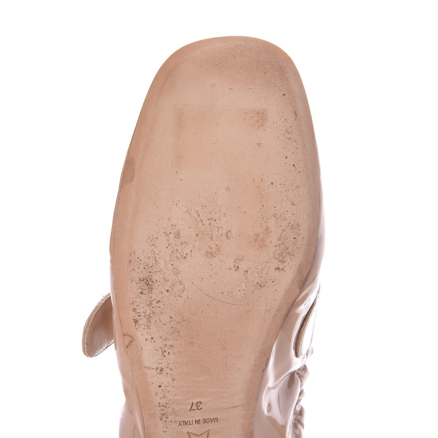 Patent Baby-D Ballet Flats 37 Nude
