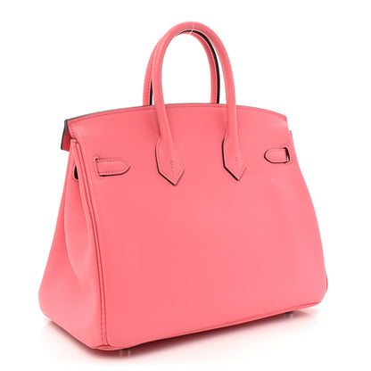 Hermes Swift Birkin 25 Rose Azalee 3 of 12
