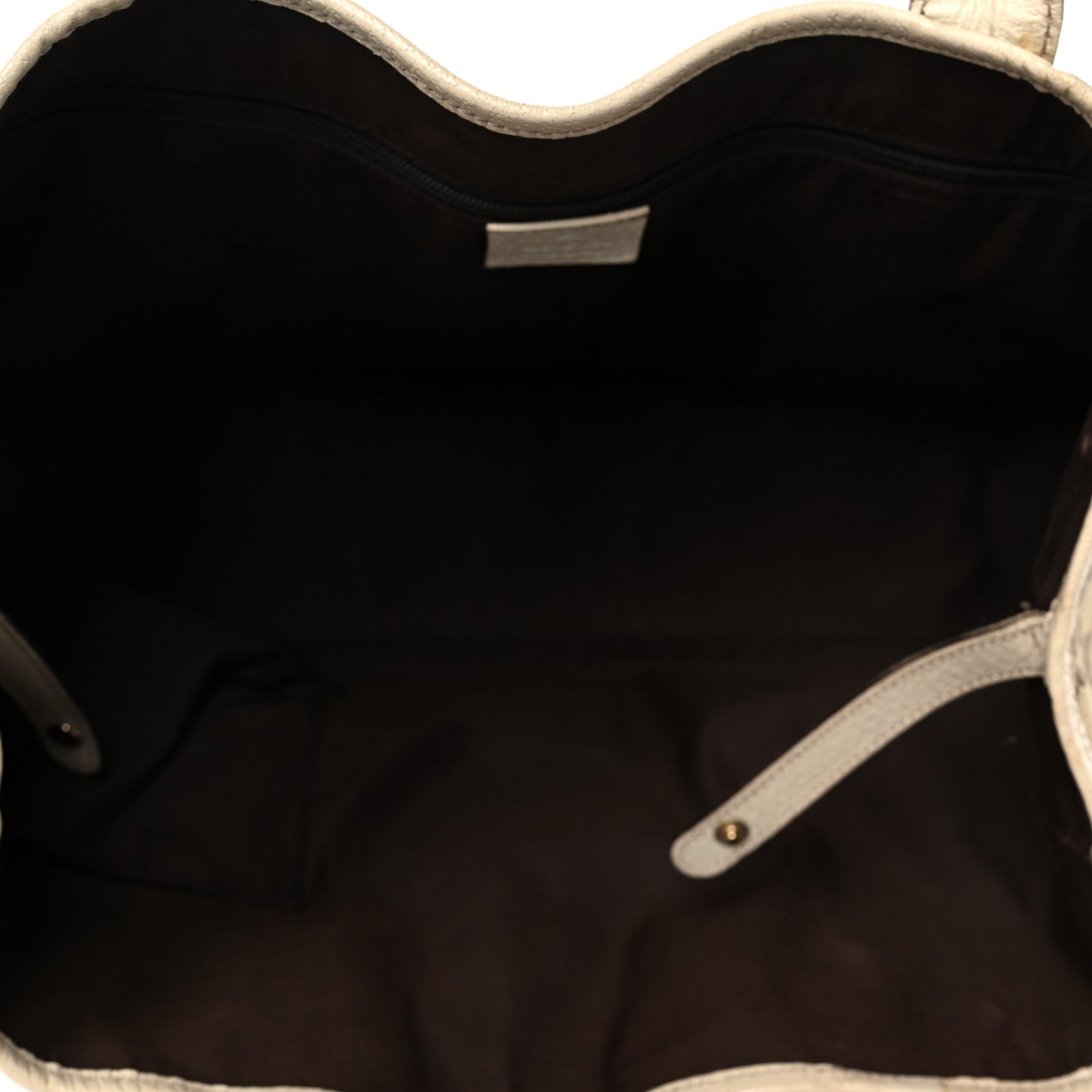 Monogram Medium Princy Tote Off White