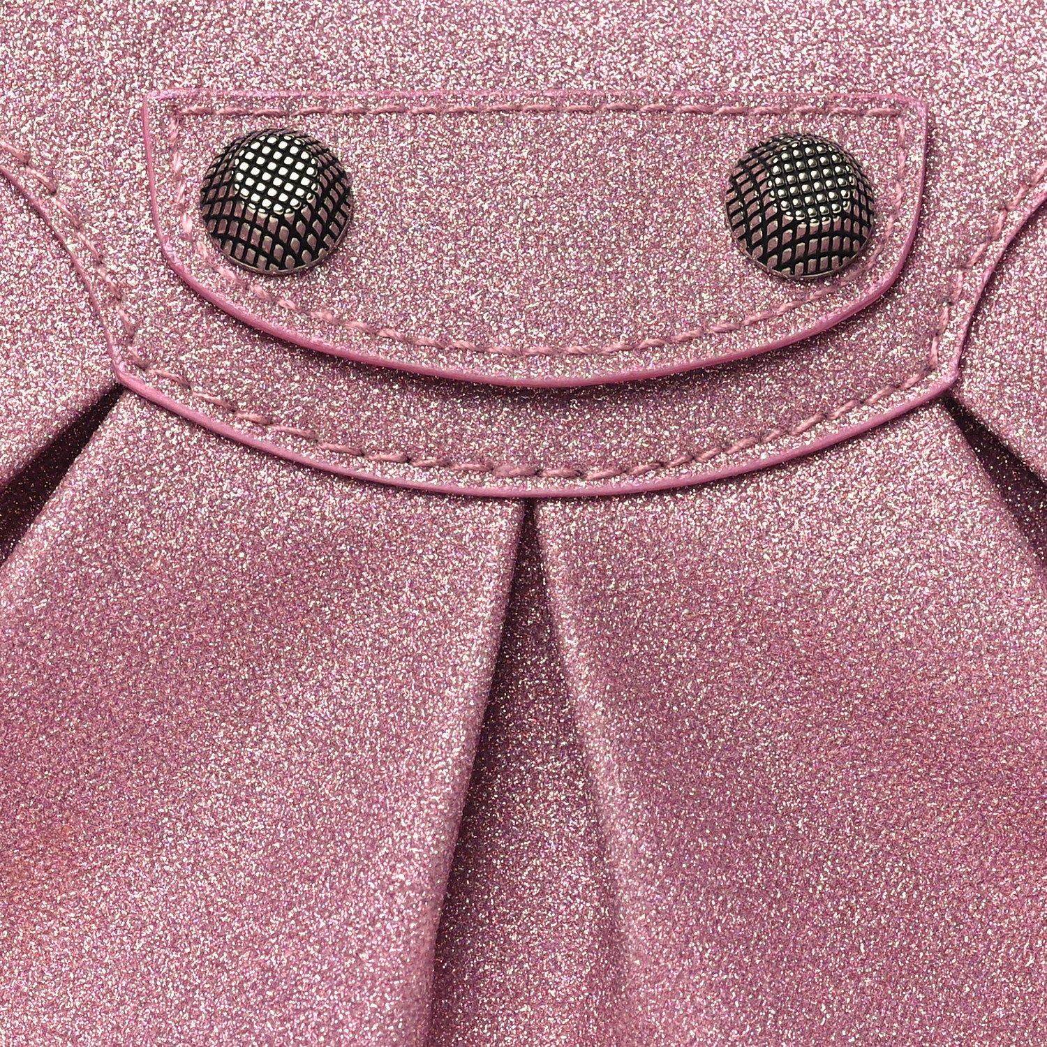 Balenciaga Sparkling Fabric Le Cagole Shoulder Bag XS Sweet Pink 9 of 12