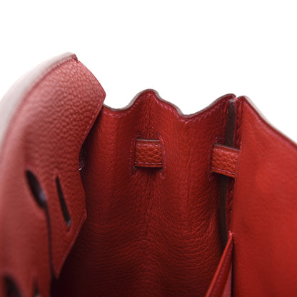 Hermes Togo Birkin 25 Rouge Vif 16 of 31