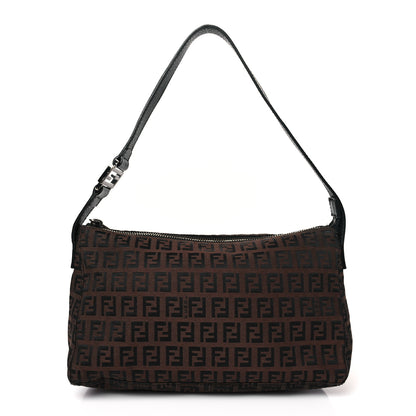Fendi Zucchino Vitello Pochette Moro 1 of 9
