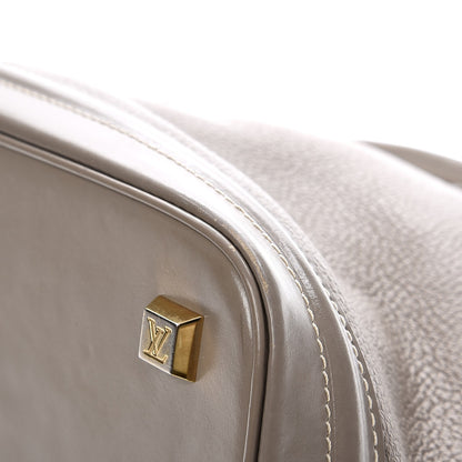 Louis Vuitton Suhali Lockit MM Greige 16 of 25