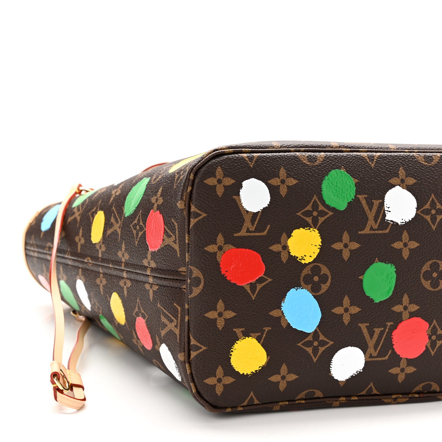 LV X YK Monogram Dots Neverfull MM