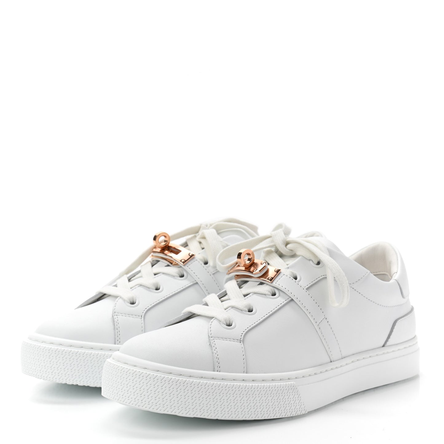 Calfskin Day Sneakers 37 White