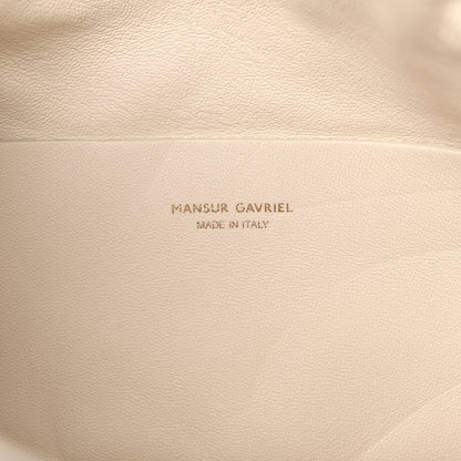 Mansur Gavriel Lambskin Mini Protea Bag Biscotto 6 of 7