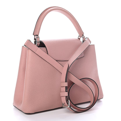 Louis Vuitton Taurillon Capucines PM Magnolia 2 of 4