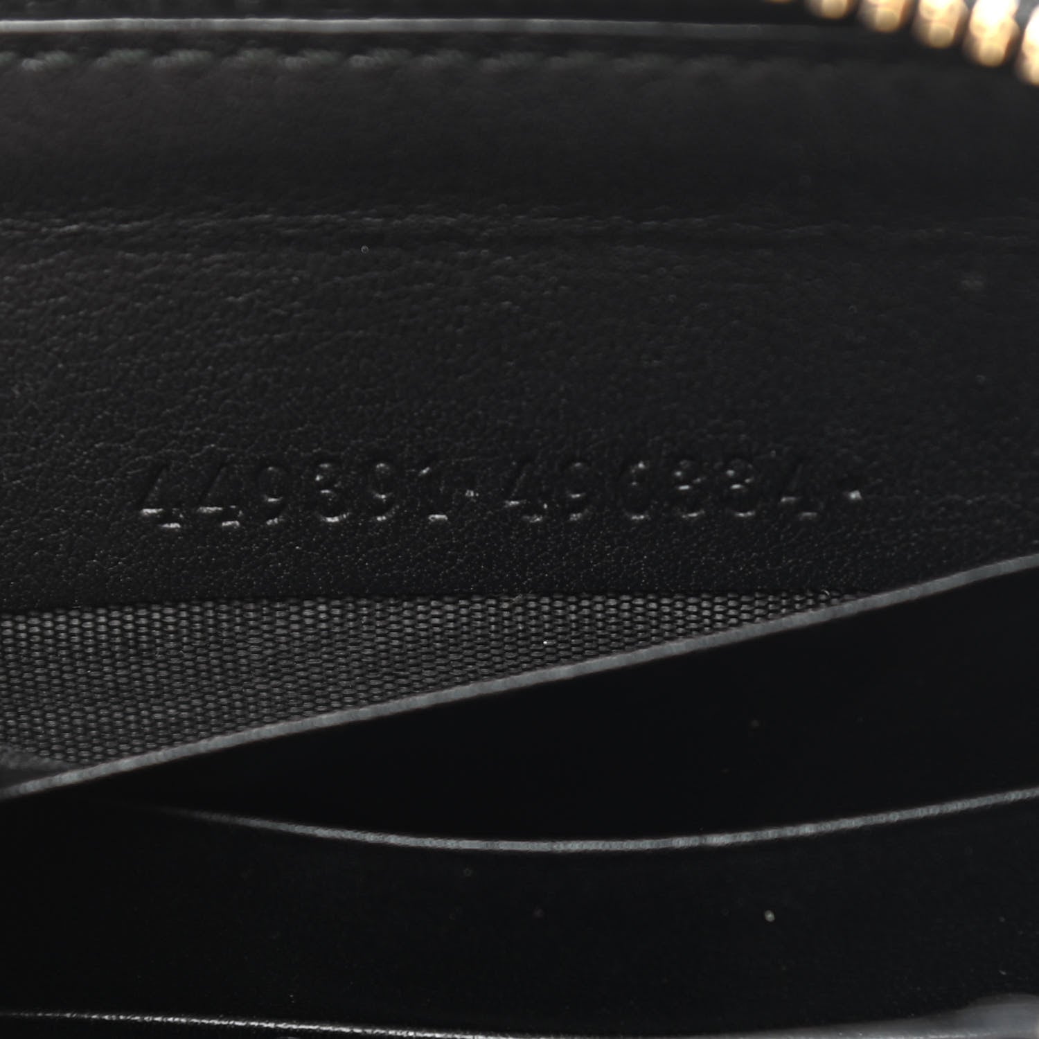 Gucci Microguccissima Zip Around Wallet Black 8 of 9