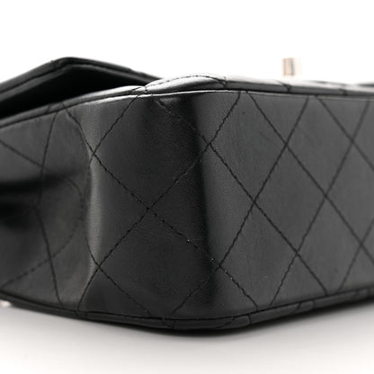 Chanel Lambskin Quilted Mini Rectangular Flap Black 9 of 16