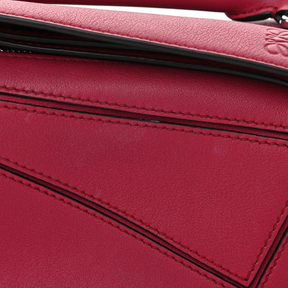 Loewe Calfskin Mini Puzzle Bag Raspberry 12 of 12
