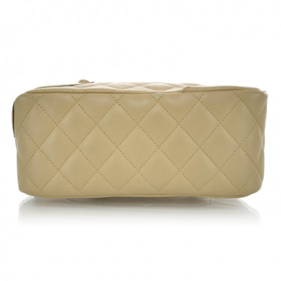 Chanel Calfskin Quilted Small Cambon Bowler Beige 5 of 12