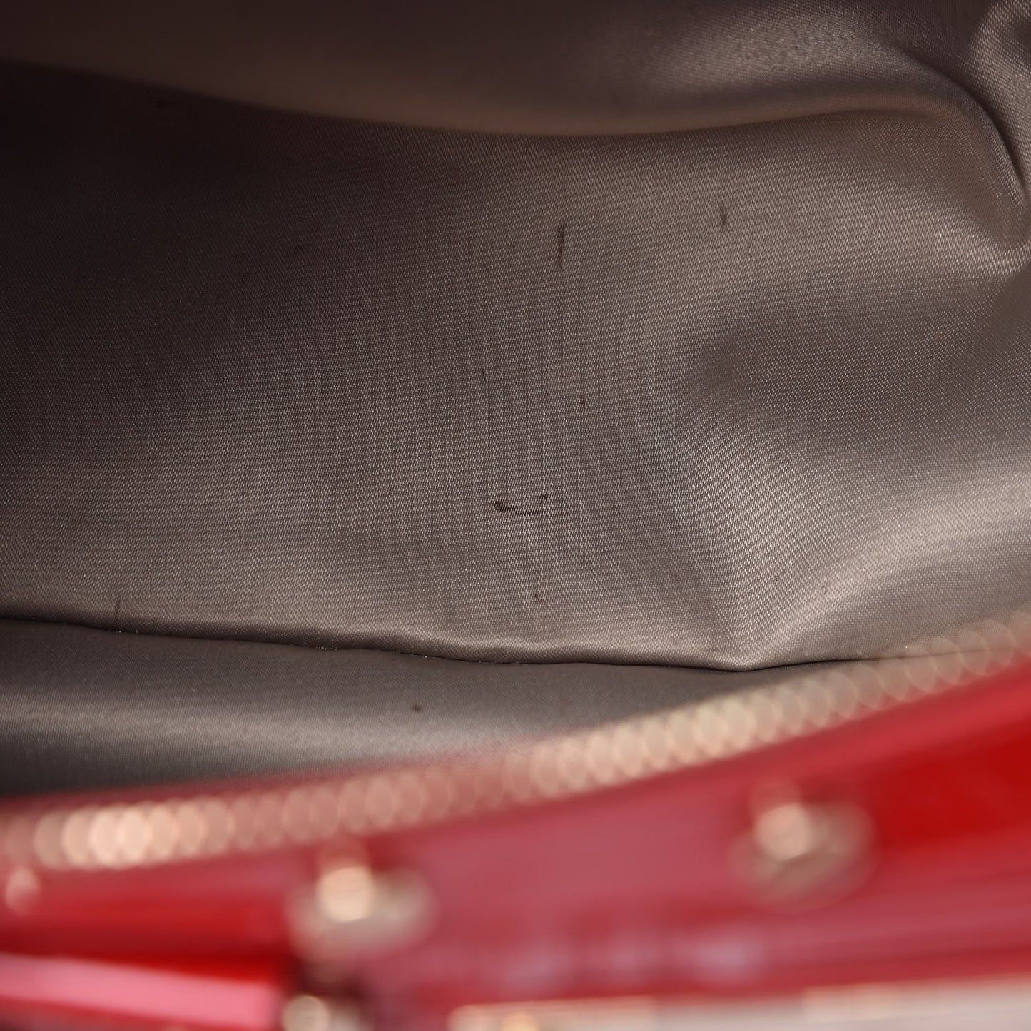 Patent Couture Snap Out Of It Bag Red