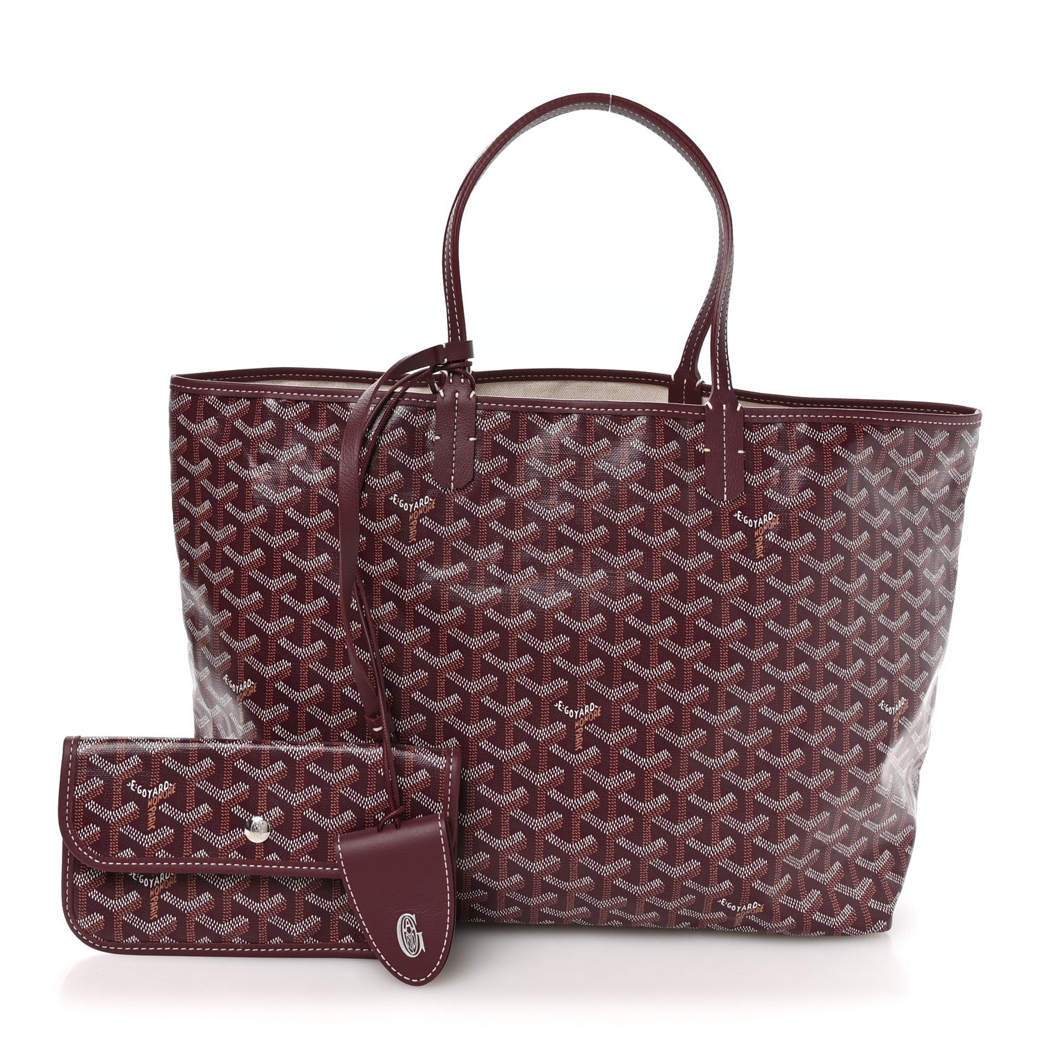 Goyard Goyardine Saint Louis PM Bordeaux 3 of 10