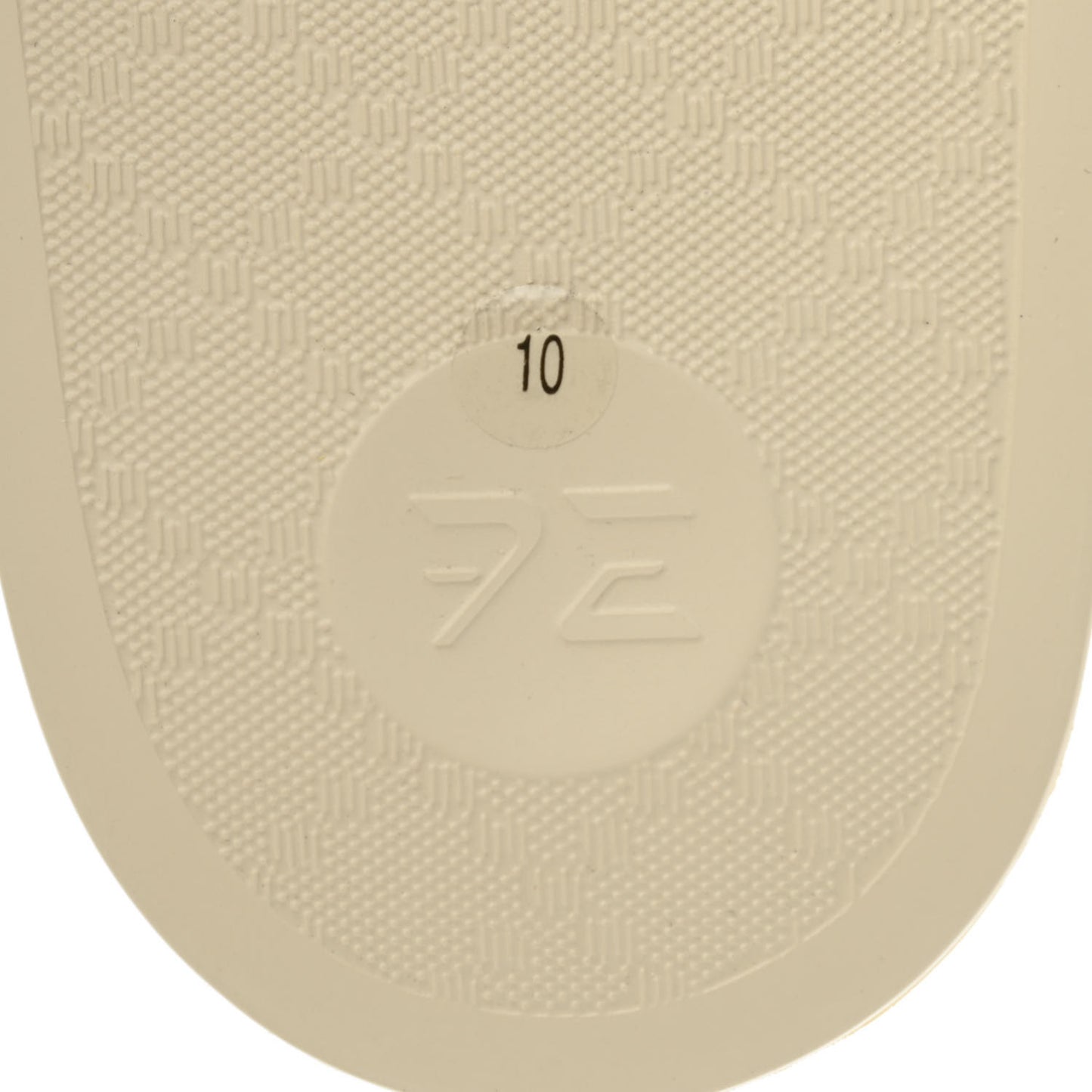 Microguccissima Mens Slide Sandals 10 Ivory