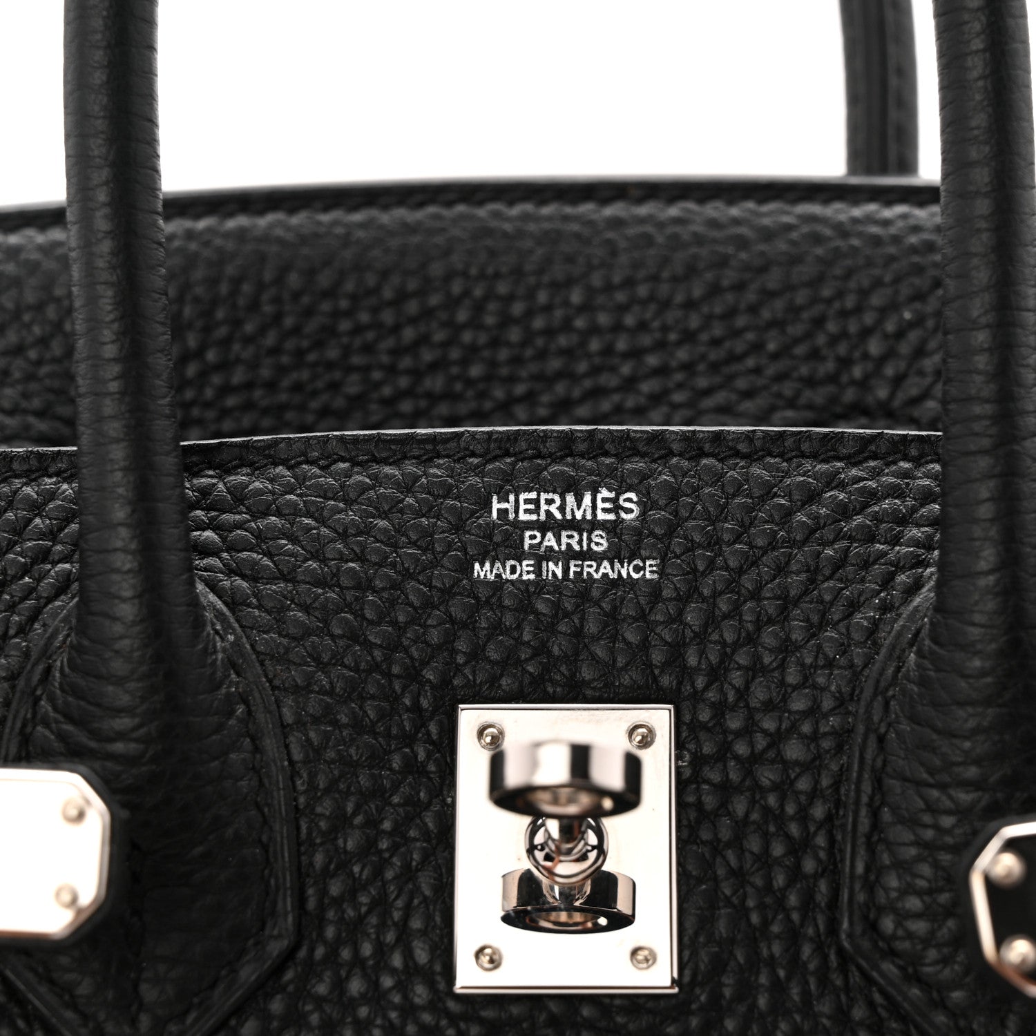 Hermes Togo Birkin 25 Black 6 of 11