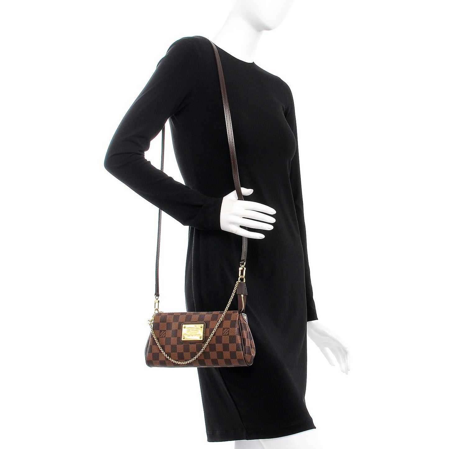 Damier Ebene Eva Clutch