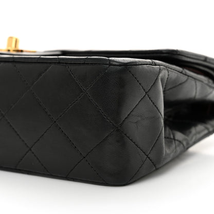 Chanel Lambskin Quilted Small Double Flap Black 11 of 15