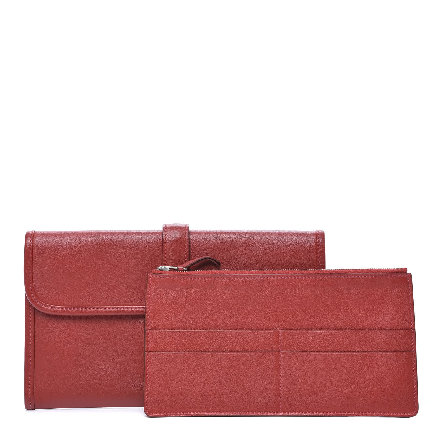 Hermes Swift Jige Elan 29 Clutch Rouge Vif 2 of 11