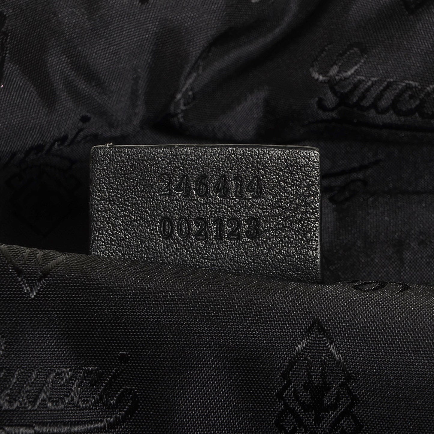 Guccissima Medium Classic Backpack Black