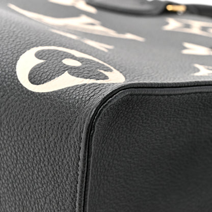 Louis Vuitton Empreinte Monogram Giant Onthego MM Black Beige 11 of 11