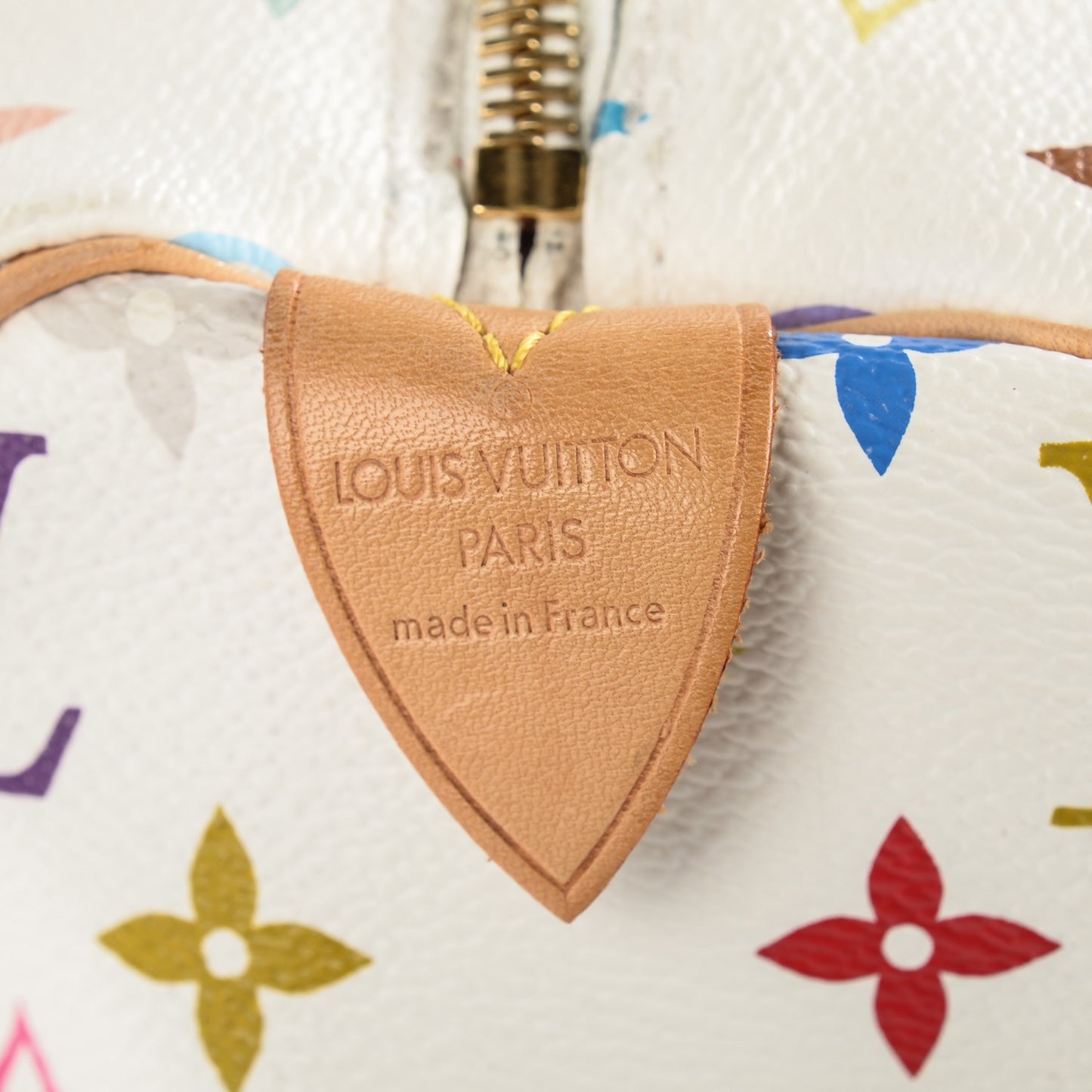 Monogram Multicolor Speedy 30 White