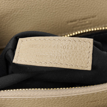 Saint Laurent Grained Calfskin Baby Sac De Jour Souple Dark Beige 8 of 12