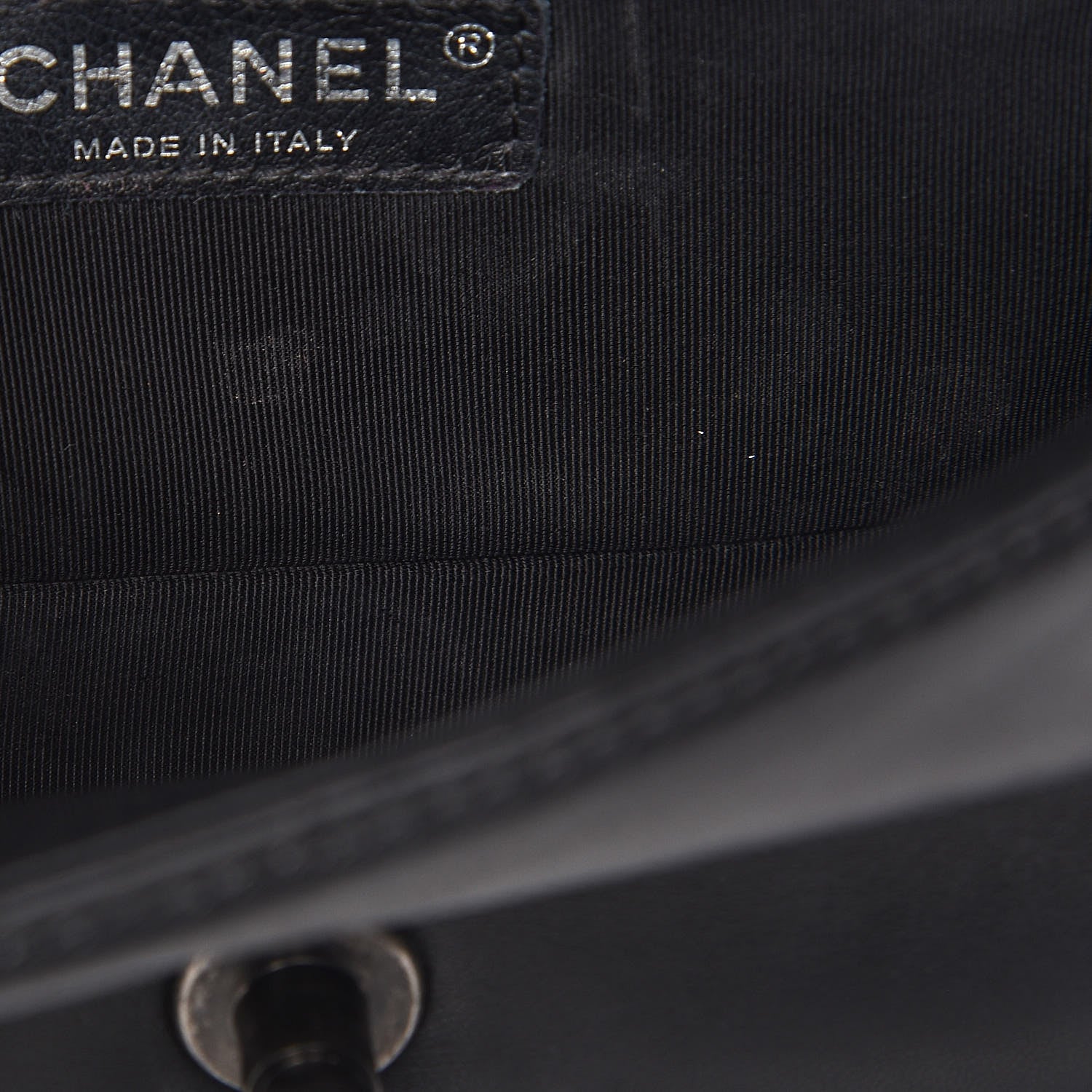 Chanel Lambskin Quilted Small Boy Flap Black 9 of 14