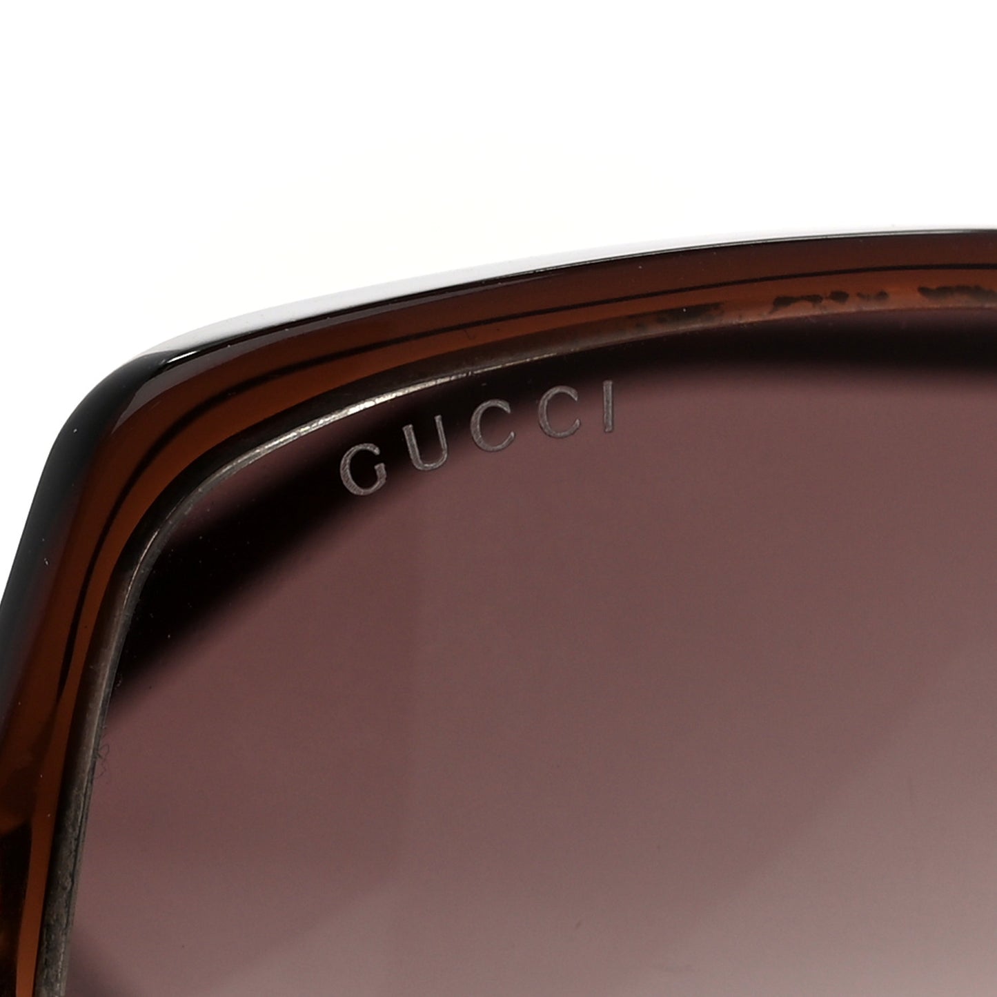 Acetate  Oversized Square GG0544S Sunglasses Brown