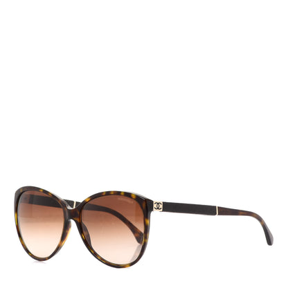 Chanel Acetate Polarized CC Sunglasses 714/S9 Dark Tortoise 1 of 8