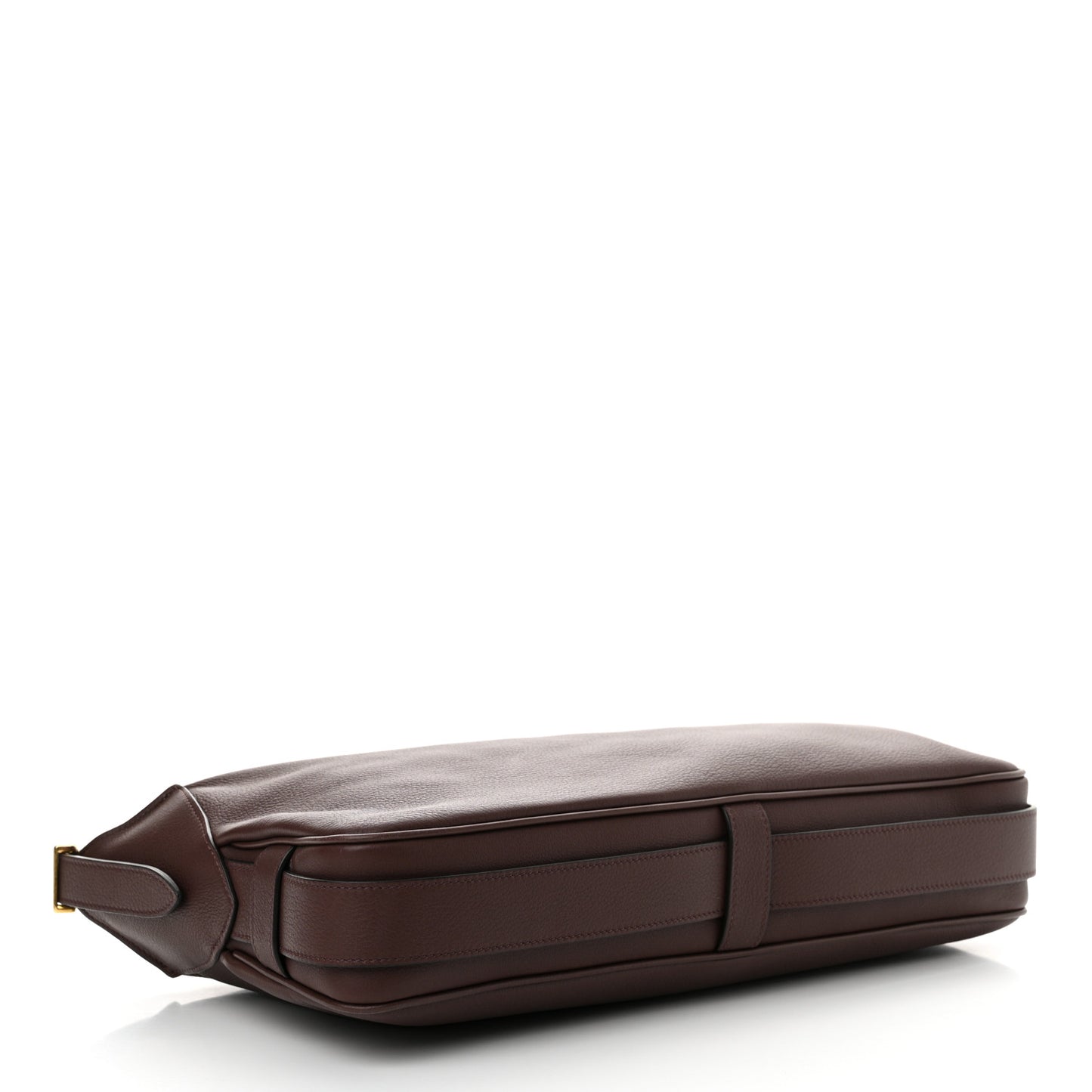 Supple Calfskin Medium Romy Shoulder Bag Hickory