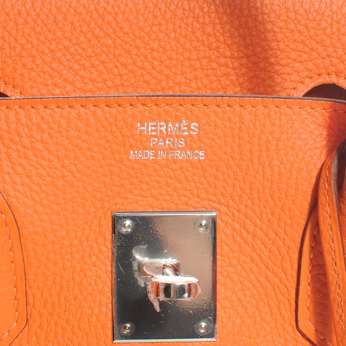 Togo Birkin 35 Orange