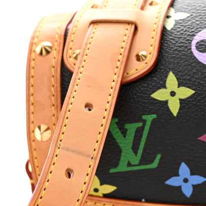 Louis Vuitton Monogram Multicolor Sologne Black 12 of 13