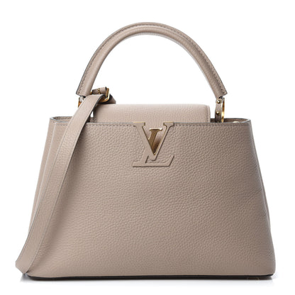 Louis Vuitton Taurillon Capucines PM Galet 1 of 10