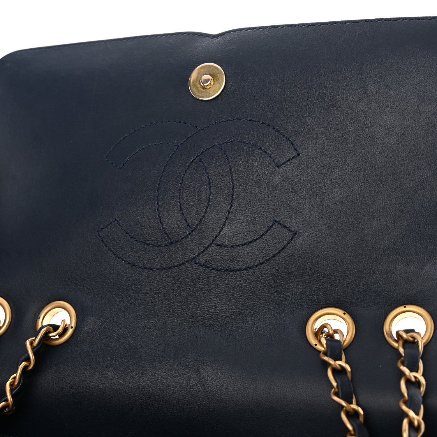 Chanel Tweed Snakeskin Quilted Small CC Filigree Flap Multicolor 11 of 15