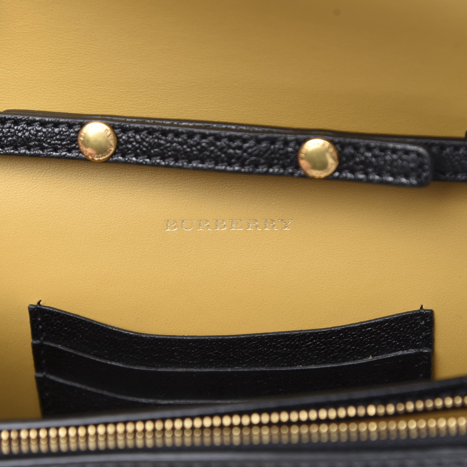 Burberry Hayes Goatskin D-Ring Mini Bag Black 6 of 10
