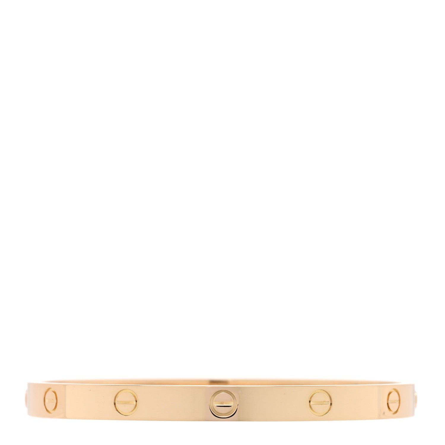 Cartier 18K Yellow Gold LOVE Bracelet 19 2 of 6