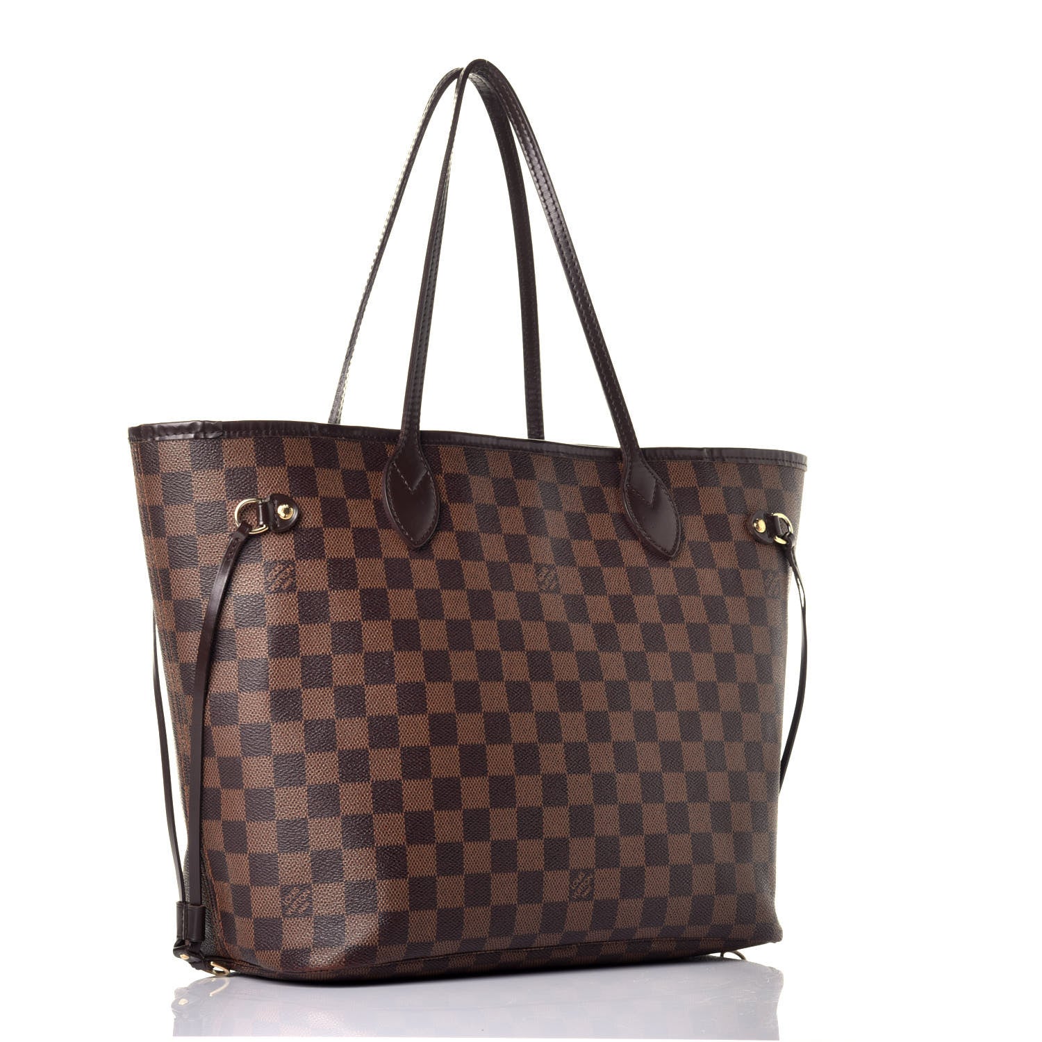 Louis Vuitton Damier Ebene Neverfull MM 3 of 9