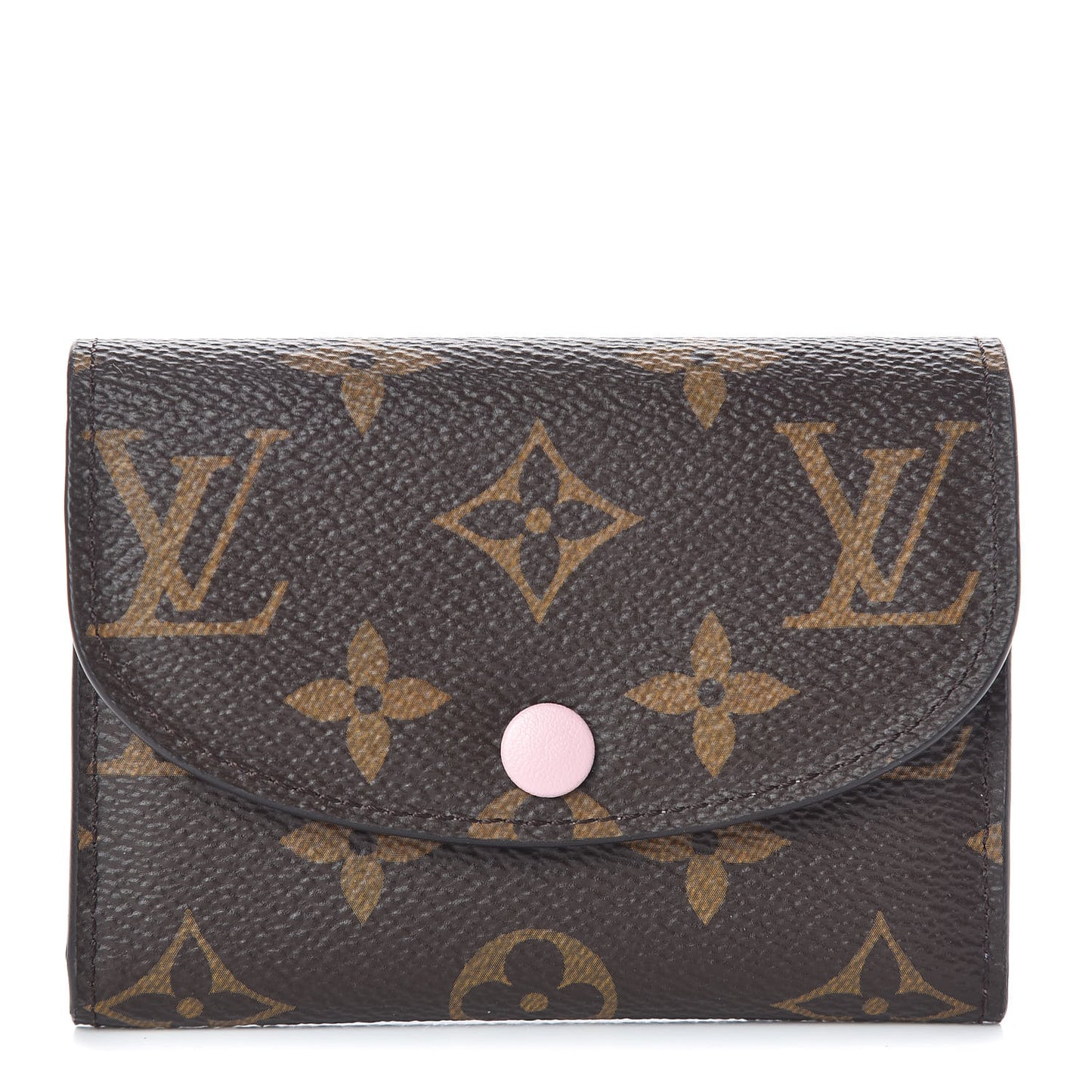 Monogram Rosalie Coin Purse Rose Ballerine