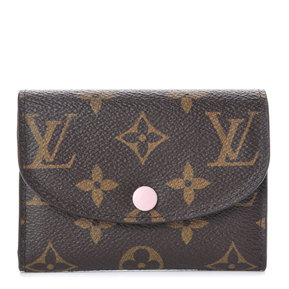 Louis Vuitton Monogram Rosalie Coin Purse Rose Ballerine 1 of 8