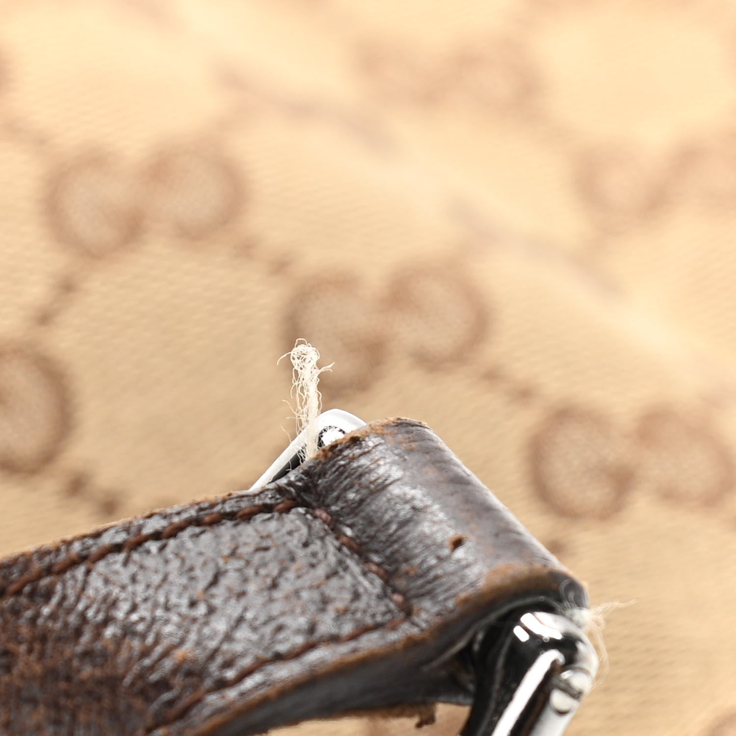 Gucci Monogram Medium Eclipse Shoulder Bag Dark Brown 11 of 16