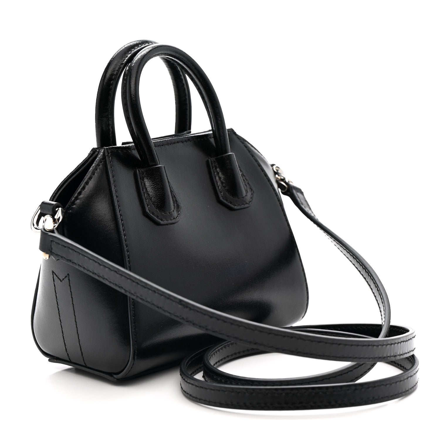 Givenchy Shiny Lord Calfskin Micro Antigona Black 3 of 10