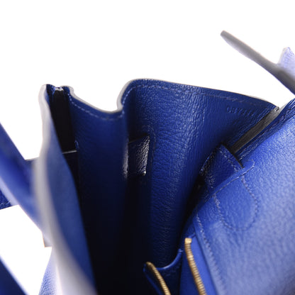 Hermes Epsom Birkin 30 Bleu Electrique 21 of 37