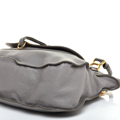 Chloe Calfskin Large Marcie Satchel Cashmere Grey 7 of 10